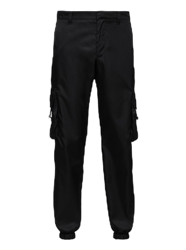 Cargo hlače Prada Re-Nylon Cargo Pants Crna | SPH130S2111WQ8