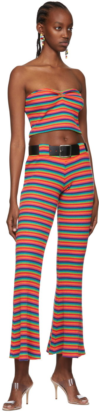 Majica bez rukava Anna Sui Exclusive Striped Tube Top Višebojno | 522A20, 3