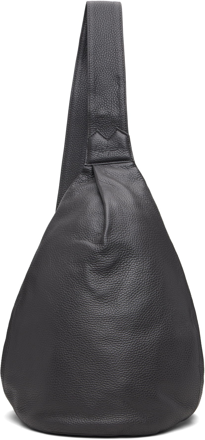 Torba za rame Yohji Yamamoto YOHJI YAMAMOTO Tuck Sling Medium Bag Crna | DM-I93-707