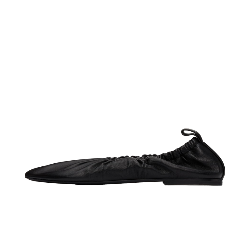 Tenisice i cipele Jil Sander Gathered Ballerina Flats Crna | J16WZ0016_P5810