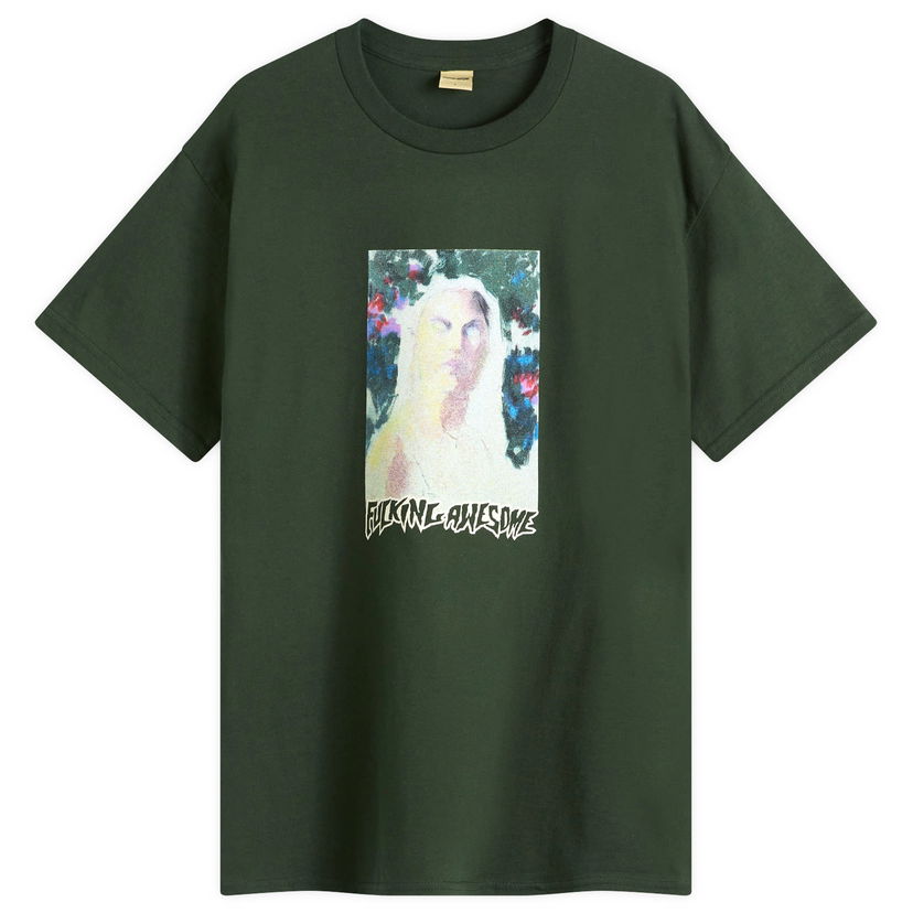 Majica kratkih rukava Fucking Awesome Awesome Painterly T-Shirt Zelena | FA2033-FOR