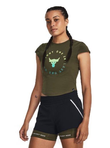 Majica kratkih rukava Under Armour Rock Night Tee Zelena | 1380193-390