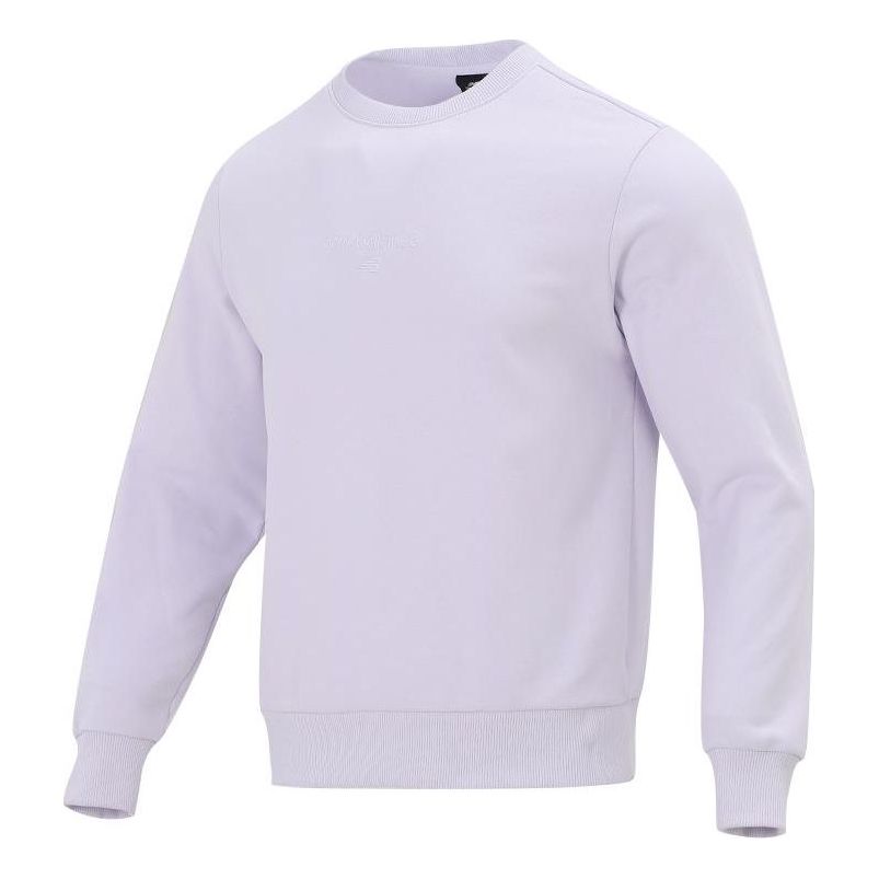 Džemper New Balance Round Neck Pullover Ljubičasta | AMT21555-LIA