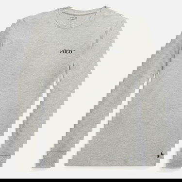 Džemper Polo by Ralph Lauren Polo Ralph Lauren Nachthemd aus Waffelpiqué - Andover Heather - Siva | 714899615003, 0