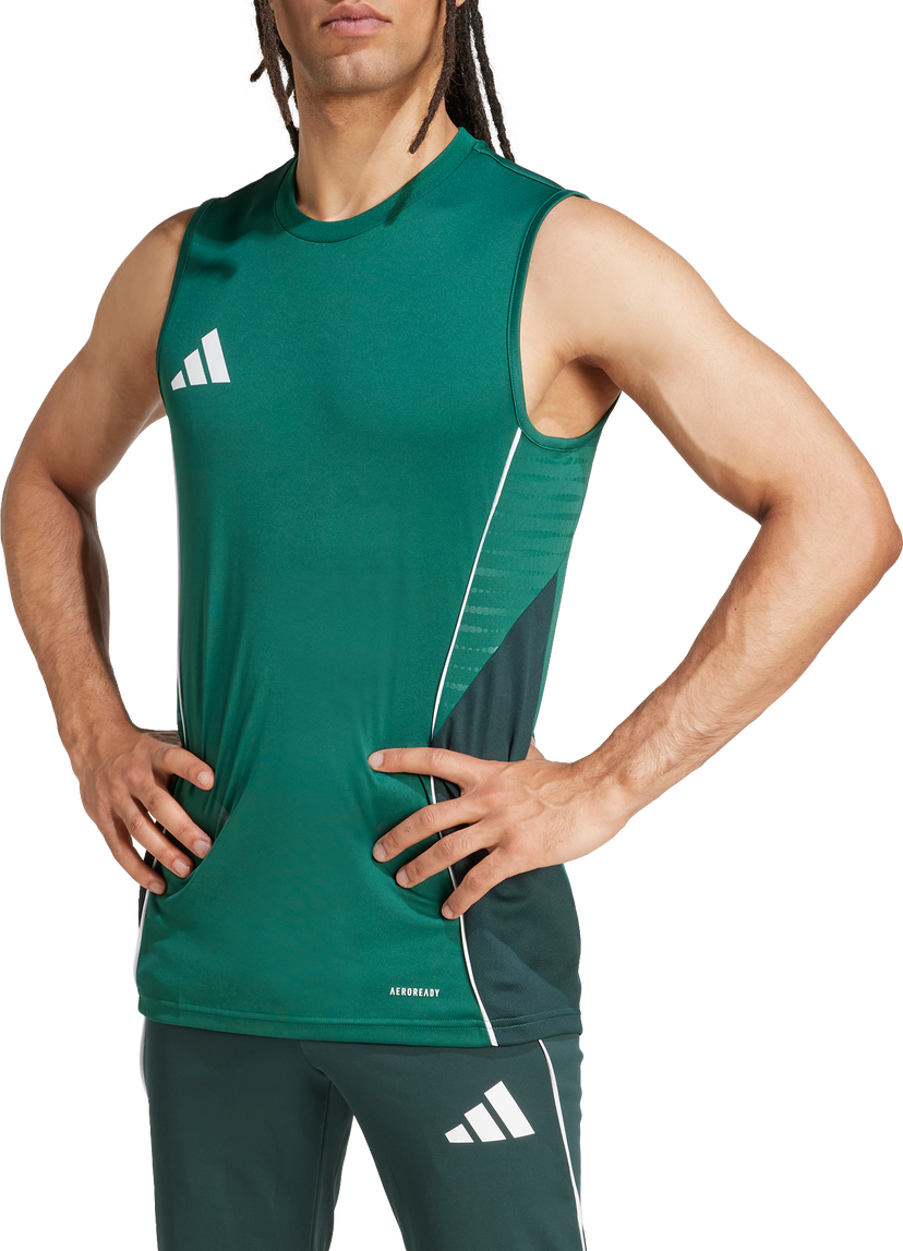 Majica bez rukava adidas Originals Adidas TIRO25C Sleeveless Jersey Zelena | ji8940