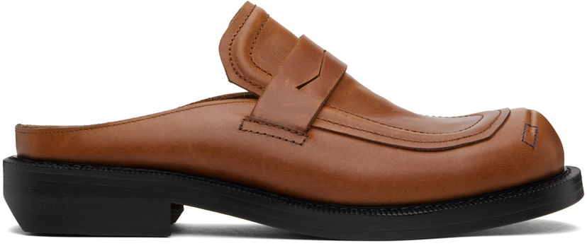 Tenisice i cipele ADER ERROR ADER error Curve MU03 Slip-On Loafers Smeđa | BLAFWS205BR