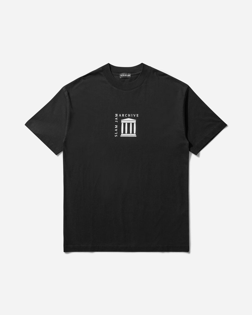 Majica kratkih rukava Slam Jam Slam Jam Archive Temple Graphic Tee Crna | SJPRTEMPLE BLK