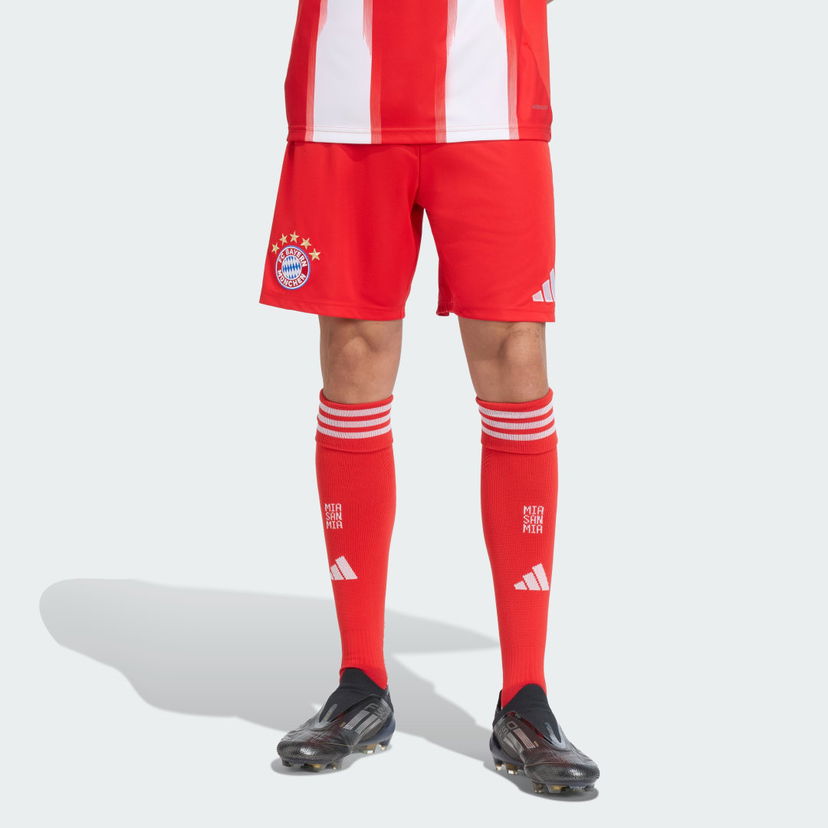 Kratke hlače adidas Performance FC Bayern Munich 25/26 Home Shorts Crvena | JJ2133