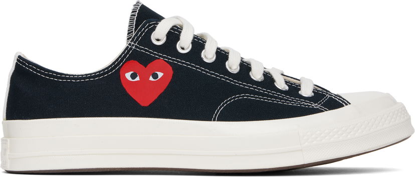 Odjeća Comme des Garçons COMME des GARÇONS PLAY Chuck 70 OG Single Heart Tamnoplava | AZ-K128-001