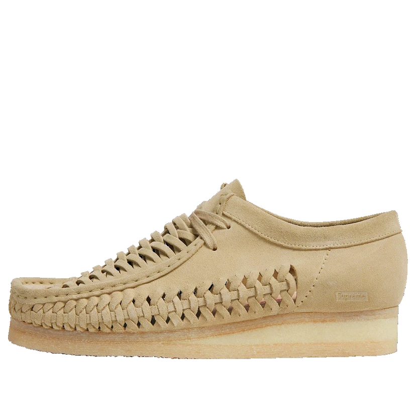 Tenisice i cipele Clarks Clarks x Supreme Woven Wallabee Bež | 26160850