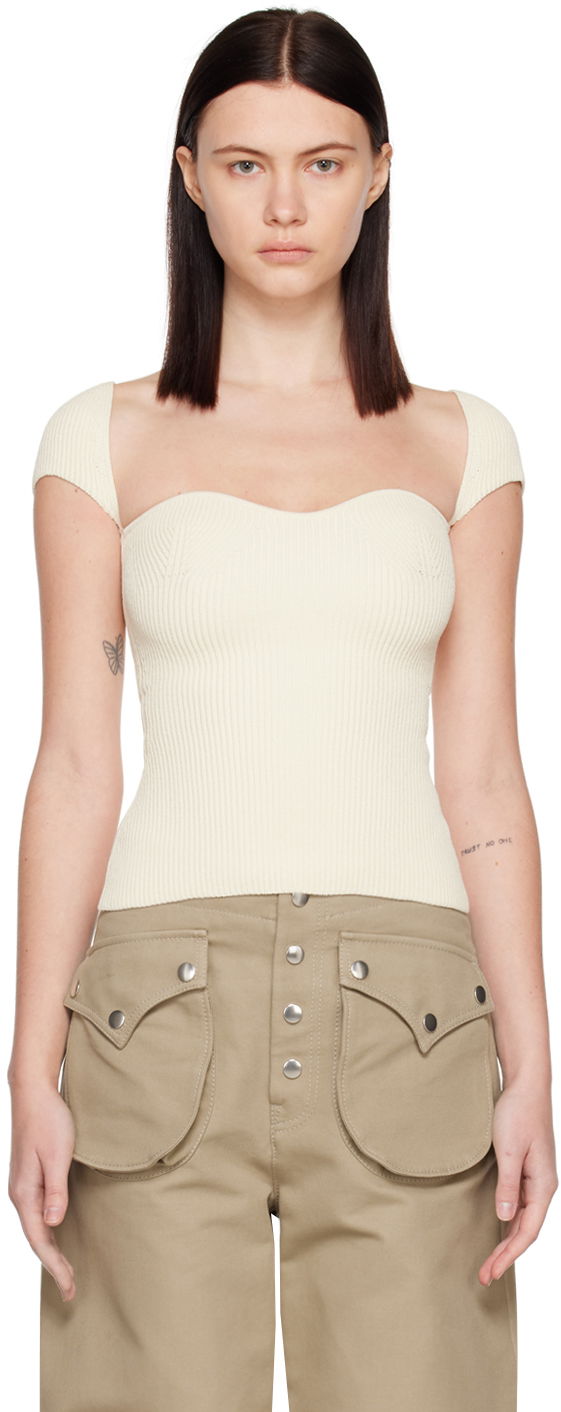 Majica kratkih rukava Khaite The Ista T-Shirt Bijela | 8420400