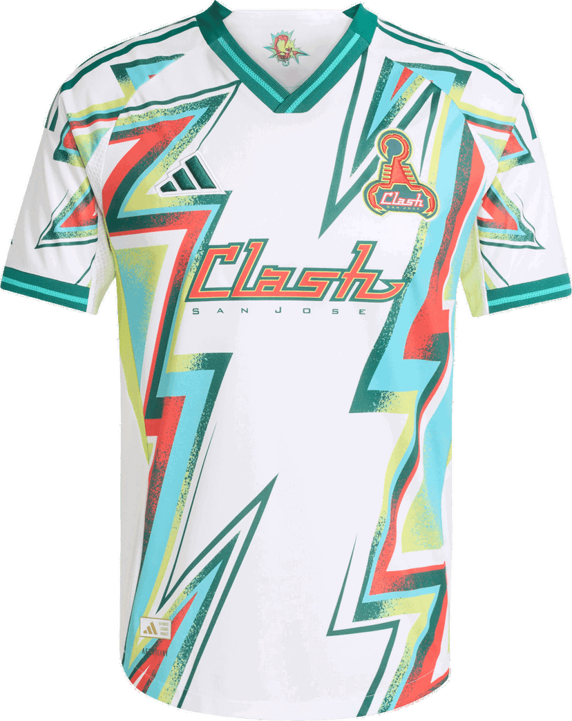 Dres adidas Originals San Jose Earthquakes Authentic 3rd Jersey 2025/26 Bijela | ji7327