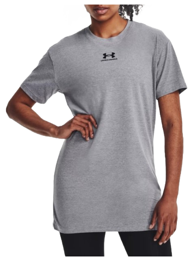 Majica kratkih rukava Under Armour W Extended Siva | 1383429-035
