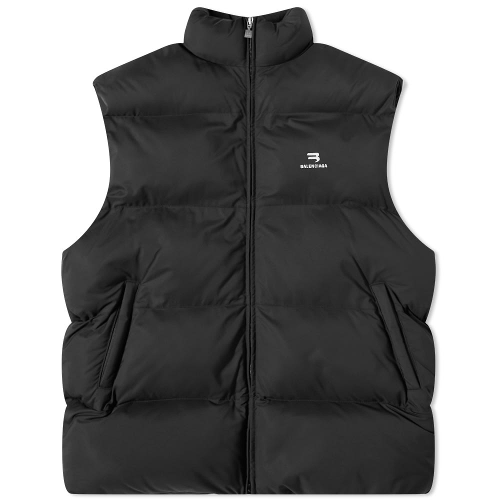Prsluk Balenciaga Cosy Oversized Puffer Gilet Crna | 681446-TJO03-1000, 0