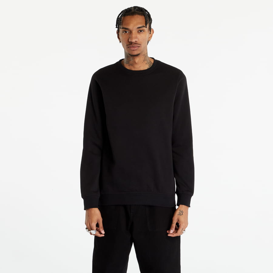 Džemper Urban Classics Basic Terry Crewneck Crna | TB2391-00007, 0