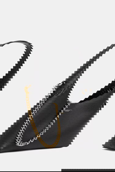 Ručna torbica Coach Coach Brooklyn 23 Leather Shoulder Bag Crna | CW614, 1