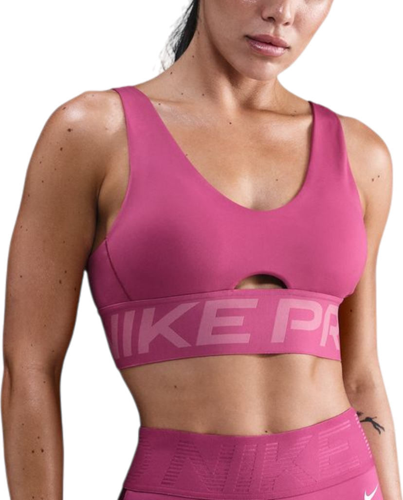 Grudnjak Nike Pro Indy Plunge Medium Support Sports Bra Ružičasta | hf7324-634