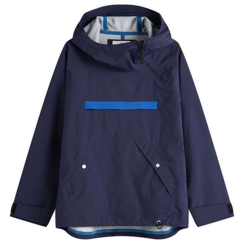 Jakna Stone Island Stone Island Marina 3L Performance Pertex Popover Jacket, Size Large Tamnoplava | K2S15Q100019-V002A