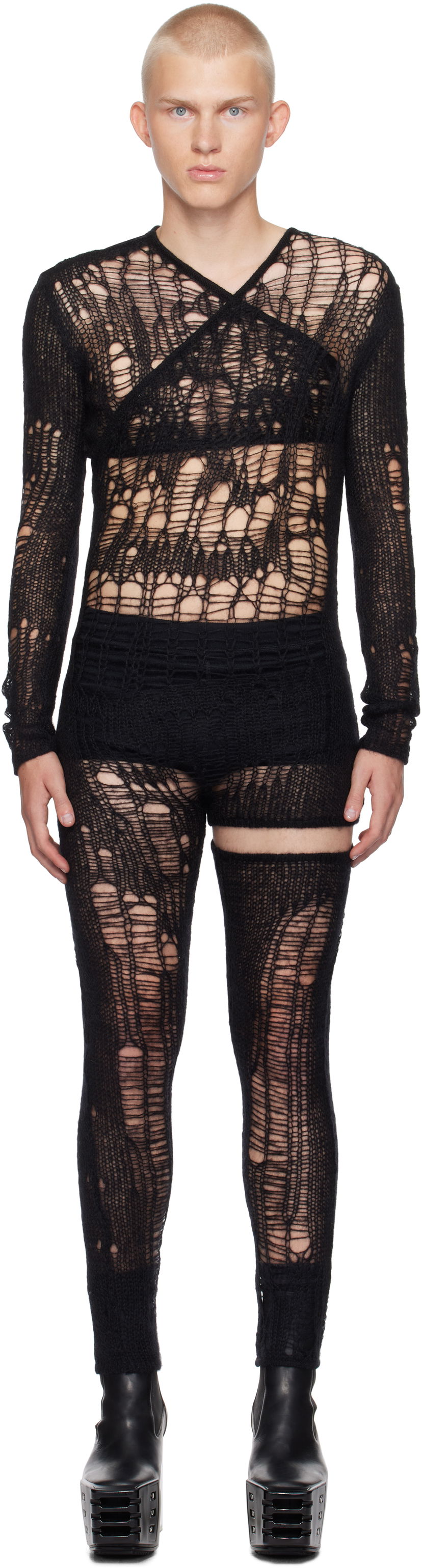 Kombinezon Rick Owens Jumpsuit Crna | RU01D3603 KNETMH