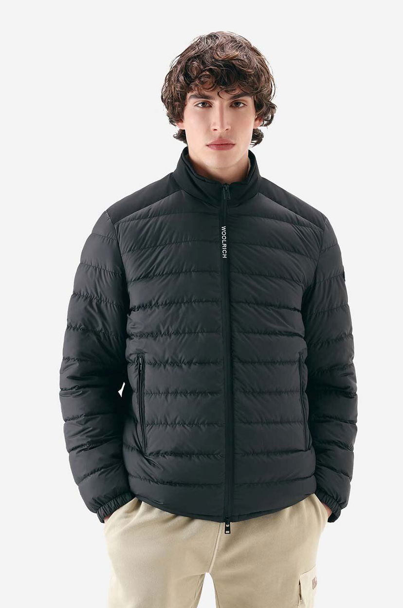 Pernata jakna WOOLRICH Bering Tech Jacket CFWOOU0697MRUT2635 Puffer Jacket Crna | CFWOOU0697MRUT2635