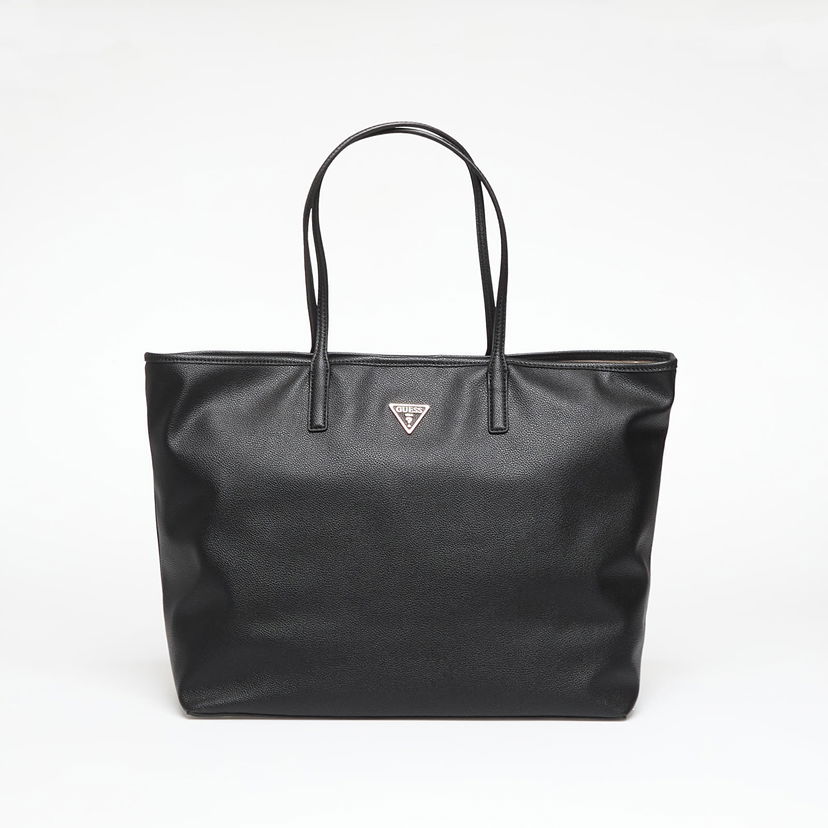 Tote bag GUESS GUESS Eco Victtoria Large 2-in-1 Tote Crna | HWEVG951429-BLA