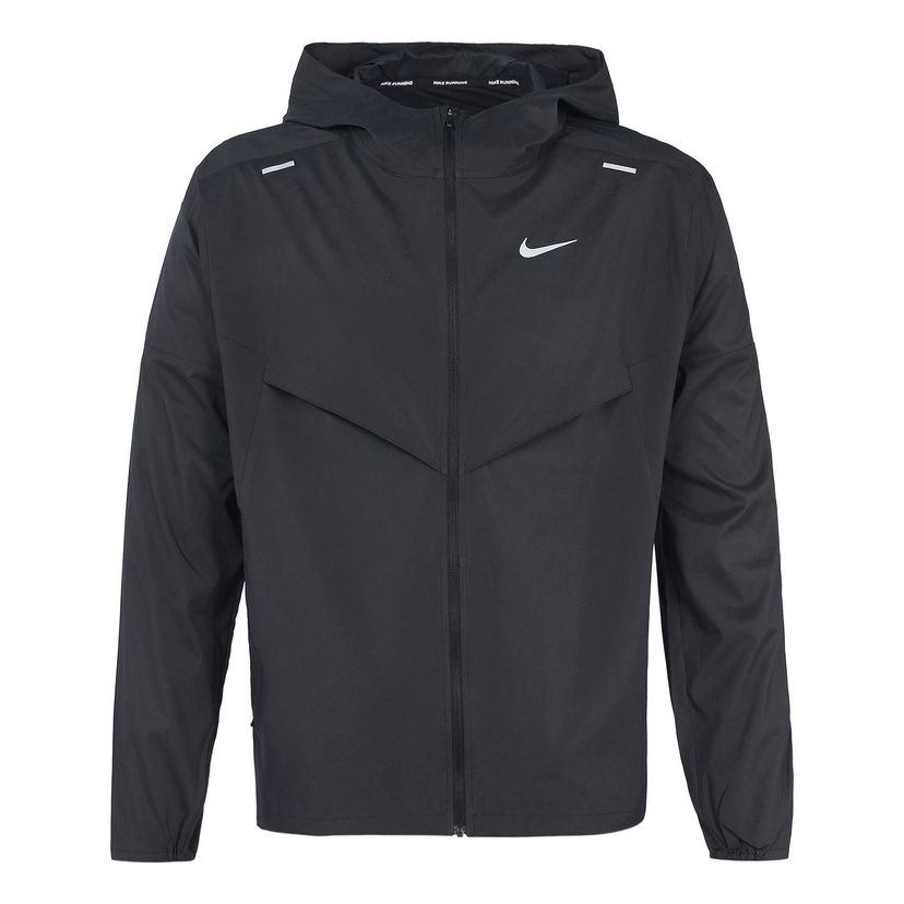 Vjetrovka Nike Men's Repel UV Windrunner Jacket Crna | CZ9071-010