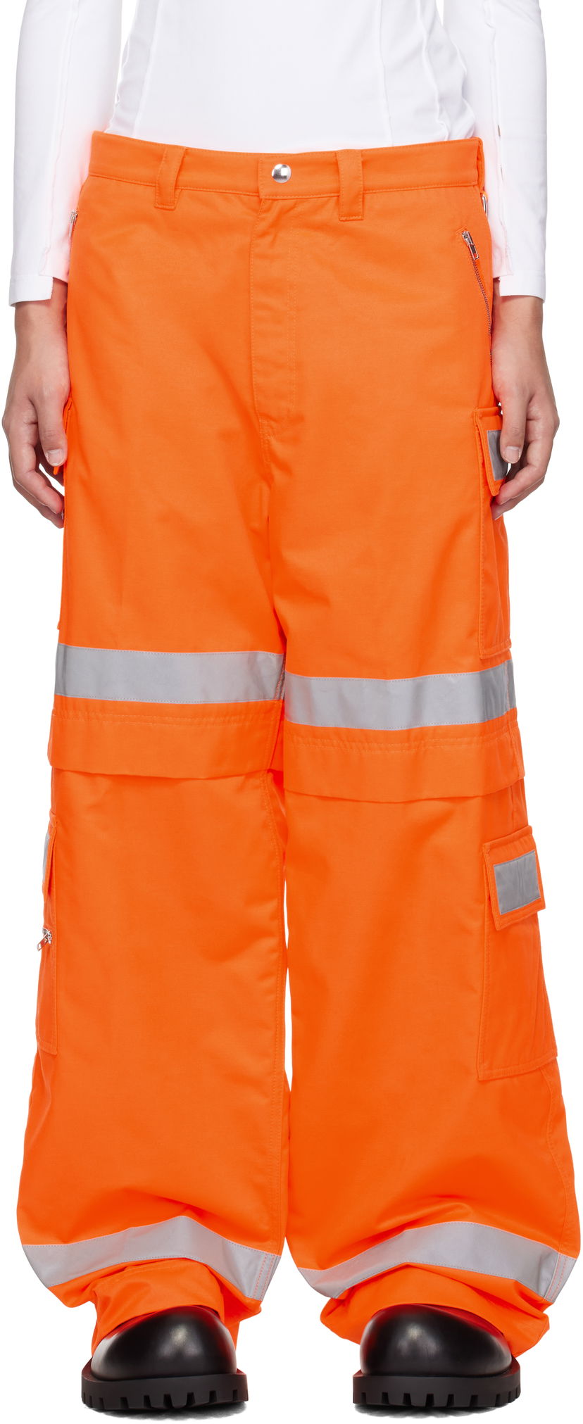 Cargo hlače VETEMENTS Vetements Workwear Cargo Pants Narančasta | UA66PA300O
