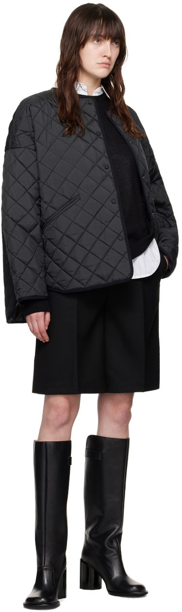 Džemper TOTEME Crewneck Knit Sweater Crna | 243-WRT0346-YA0084, 3