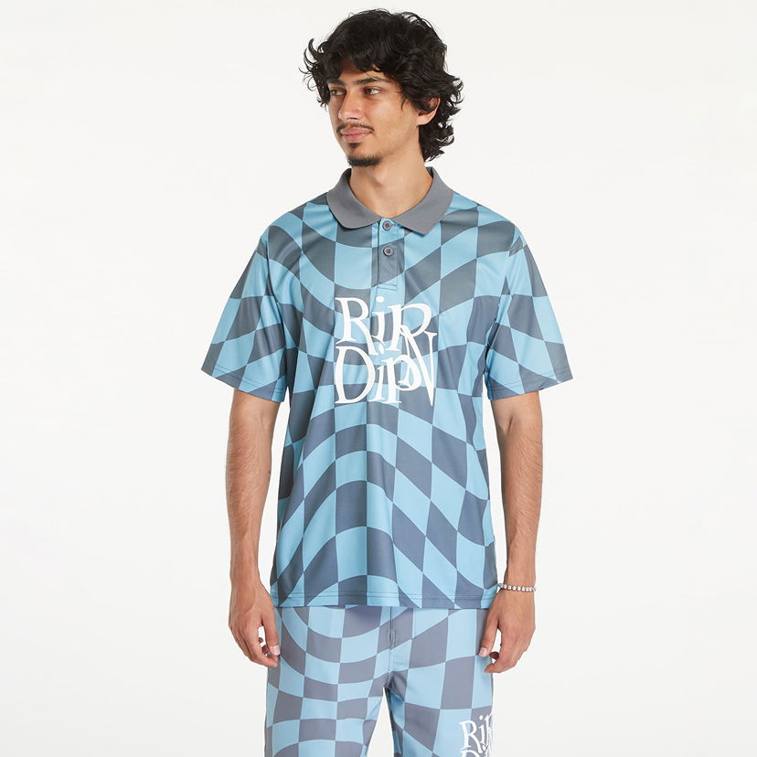 Majica kratkih rukava RIPNDIP Quantum Groove Soccer Jersey Slate Plava | RNDSUM24105