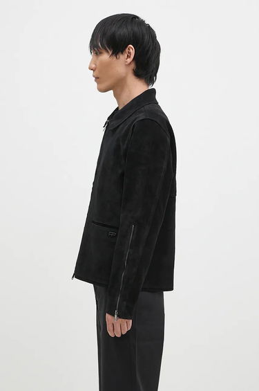 Jakna Filling Pieces Leather Jacket Suede Crna | 75922791861, 1