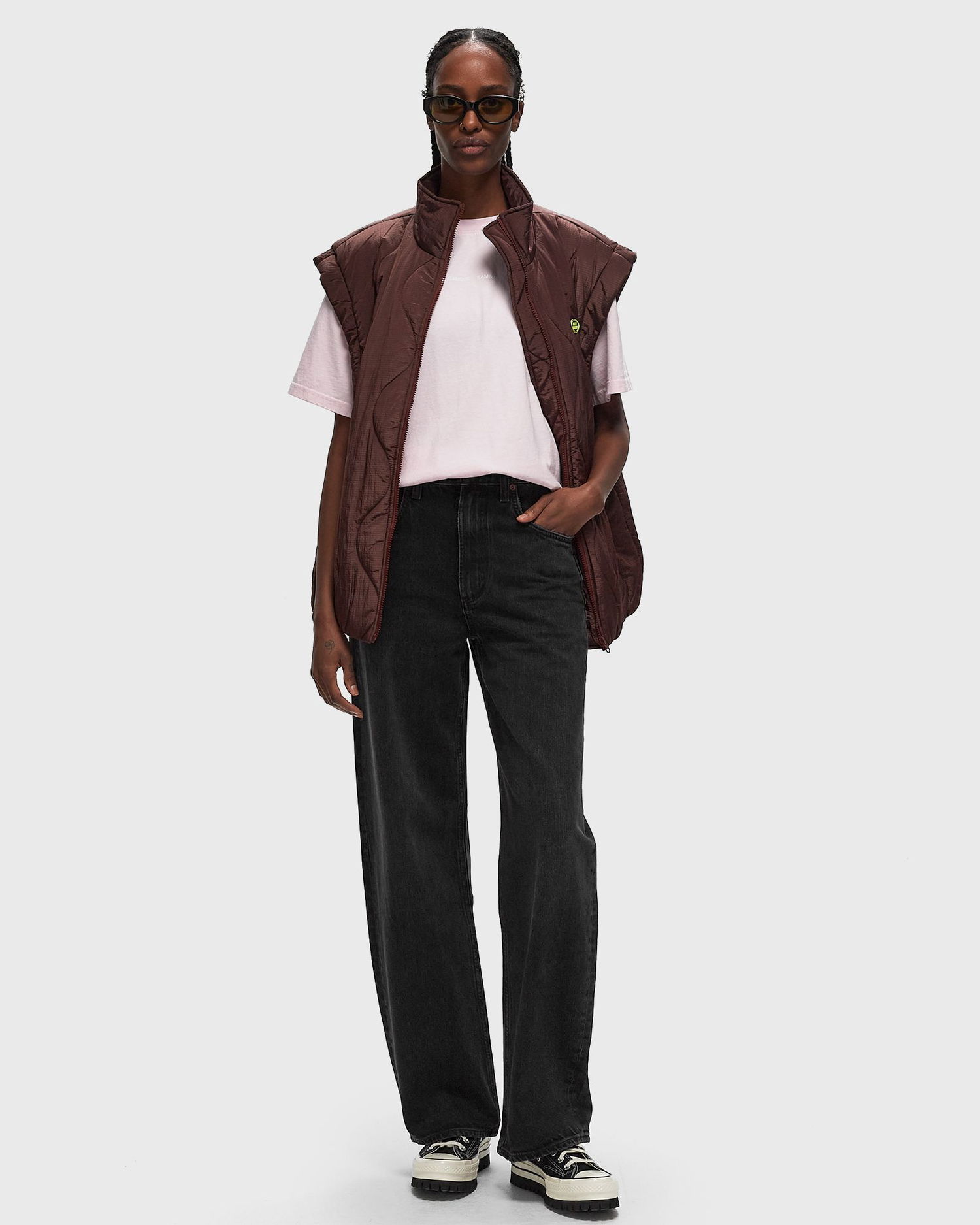 Jeans AGOLDE Low Curve Jeans Crna | A197-1157, 1