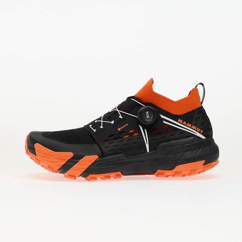 Tenisice i cipele Mammut Aenergy TR BOA® Mid GTX Men Black-Dark Tangerine Crna | 3030-04900 black-dark tangerine