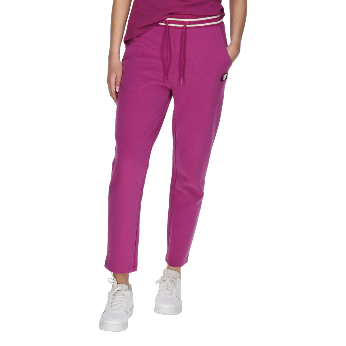 Trenirka Ellesse Tapered Joggers with Drawstring Waist Ljubičasta | ELA241F106-70, 0