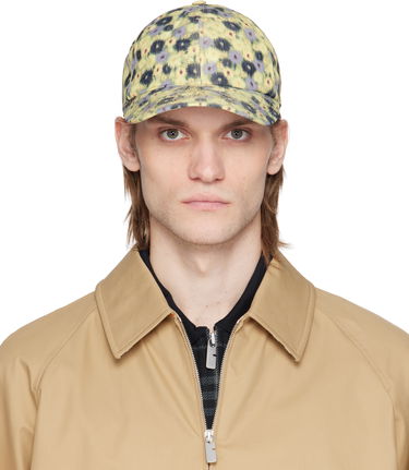 Kapa Burberry Burberry Daisy Print Baseball Cap Žuta | 8107995, 0