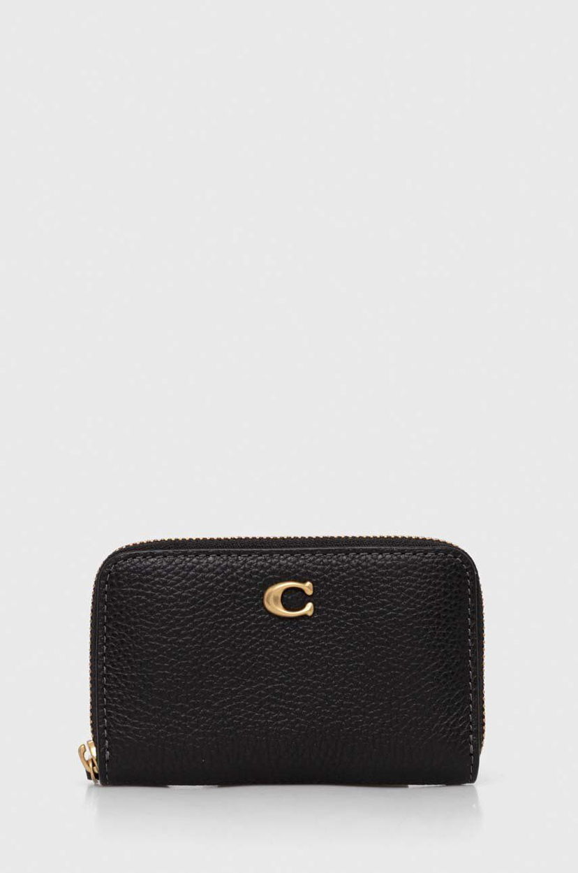 Novčanik Coach Leather Wallet Crna | CR551
