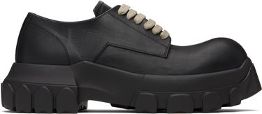 Tenisice i cipele Rick Owens Rick Owens Hollywood Bozo Tractor Derbys Crna | RU02E1884 LOO, 0