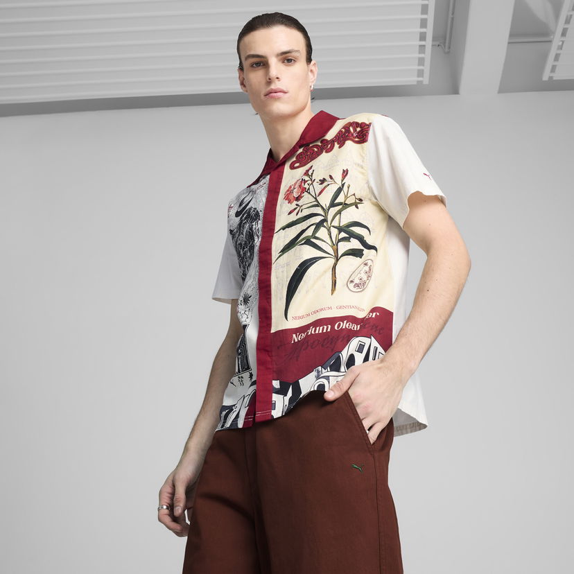 Košulja Puma Palais Artisan Men's Botanical Print Shirt Višebojno | 629392_87