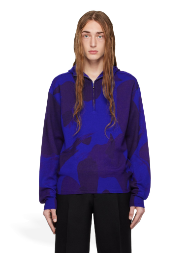 Dukserice Burberry Camouflage Hoodie Tamnoplava | 8077829