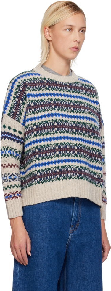 Džemper Max Mara Weekend Max Mara Rivetto Fair Isle Crewneck Sweater Višebojno | 2525366252600, 1