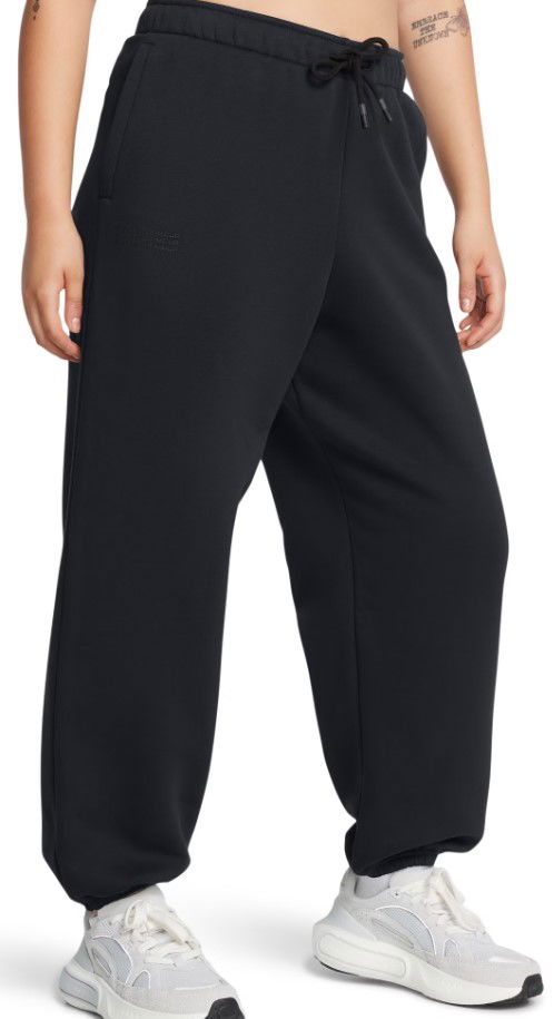 Trenirka Under Armour Icon Fleece Oversized Sweatpants Crna | 1386503-001
