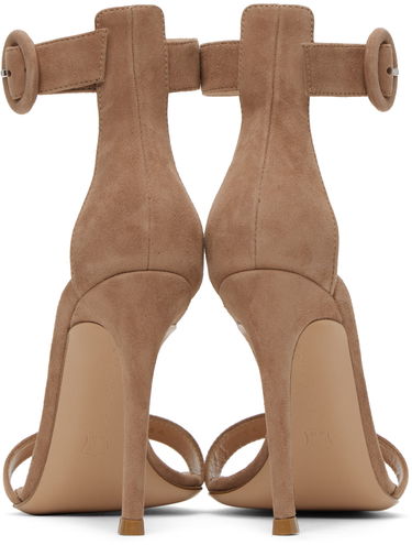 Tenisice i cipele Gianvito Rossi Portofino Suede Heeled Sandals Bež | G61096.15RIC.CAM, 1