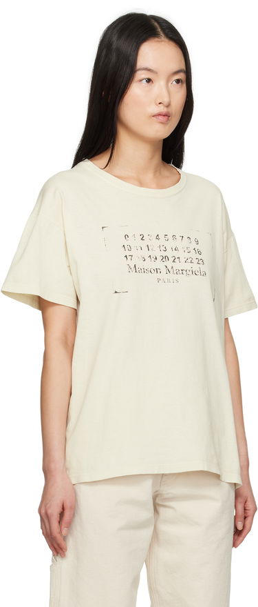 Majica kratkih rukava Maison Margiela Maison Margiela Stamp Logo T-Shirt Crna | S51GC0534 S24575, 4