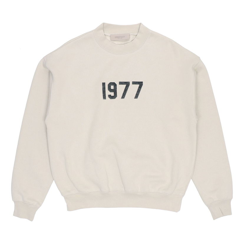 Džemper Fear of God Essentials SS22 Crew Neck Sweatshirt Bež | FOG-SS22-214