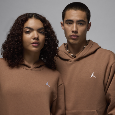 Dukserice Jordan Brooklyn Fleece Hoodie Smeđa | FV7281-223, 4