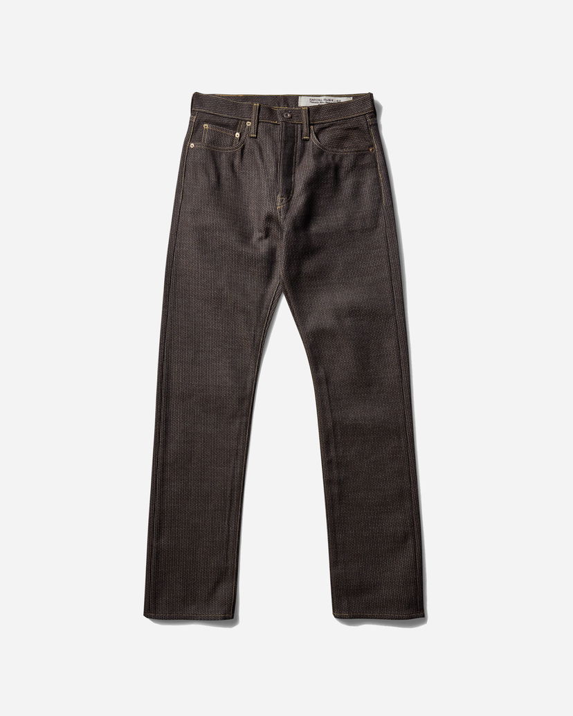 Jeans KAPITAL Century Denim 5P Monkey Cisco Pants Crna | KAP-301A N5S