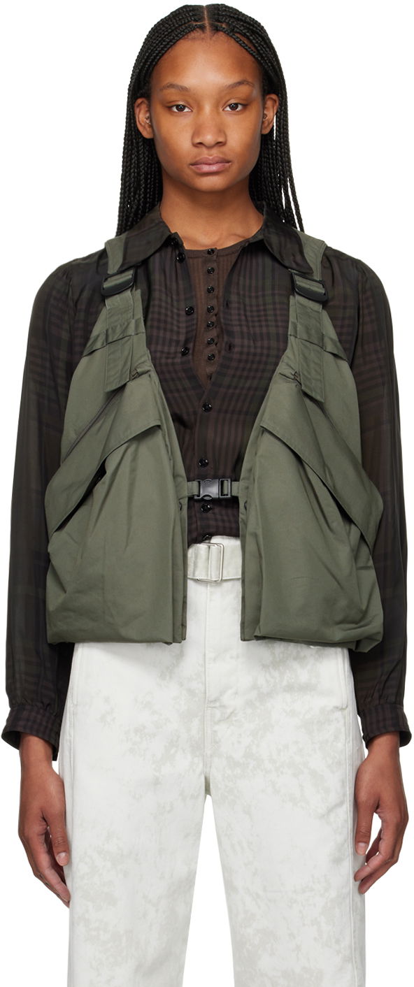 Prsluk LEMAIRE Utility Vest Zelena | OW1078 LF1226