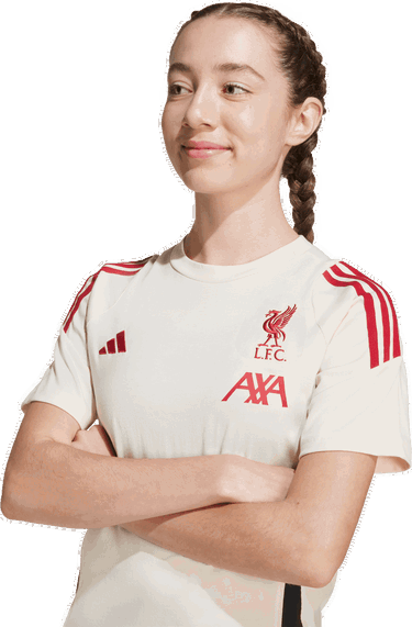 Majica kratkih rukava adidas Originals Liverpool FC Tiro Cotton T-Shirt Bijela | jv6580, 3