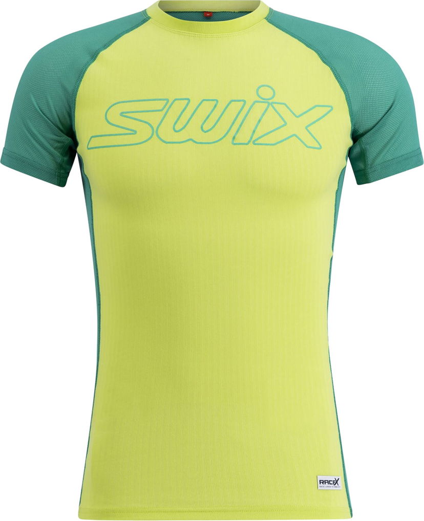 Majica kratkih rukava SWIX Swix RaceX Light Short Sleeve T-Shirt Zelena | 40901-63202