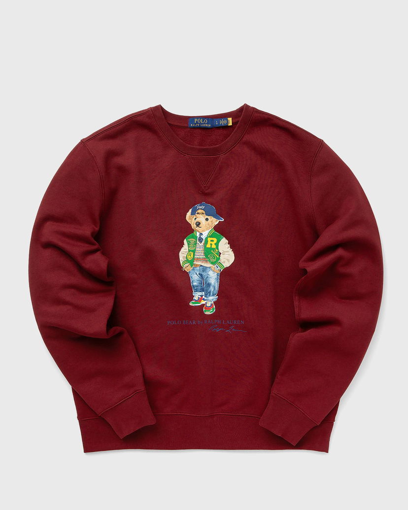 Dukserice Polo by Ralph Lauren LONG SLEEVE SWEATSHIRT Tamnocrvena | 710953718001