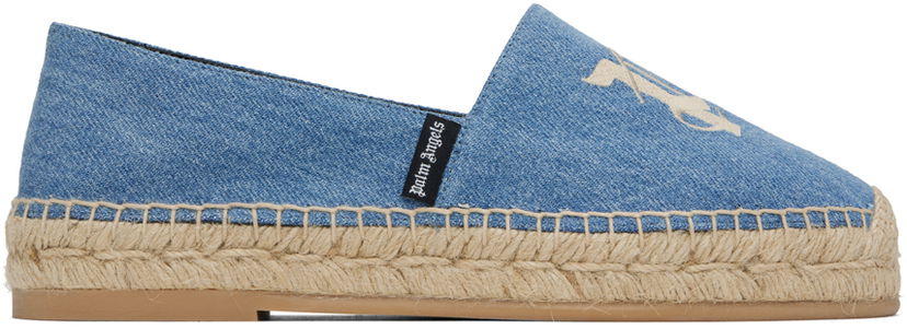 Odjeća Palm Angels Palm Angels 'PA' Espadrilles Tamnoplava | PWIB004R24DEN0014500